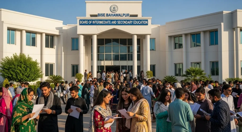 BISE Bahawalpur office entrance