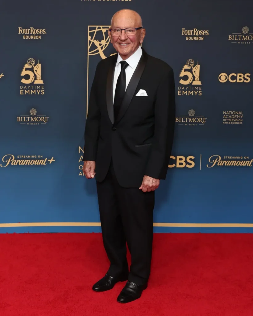 Judge Frank Caprio on the red carpet at the 2024 Emmys.
