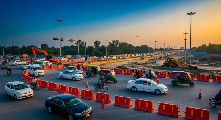 Thumbnail of Kutchery Chowk road project in Rawalpindi