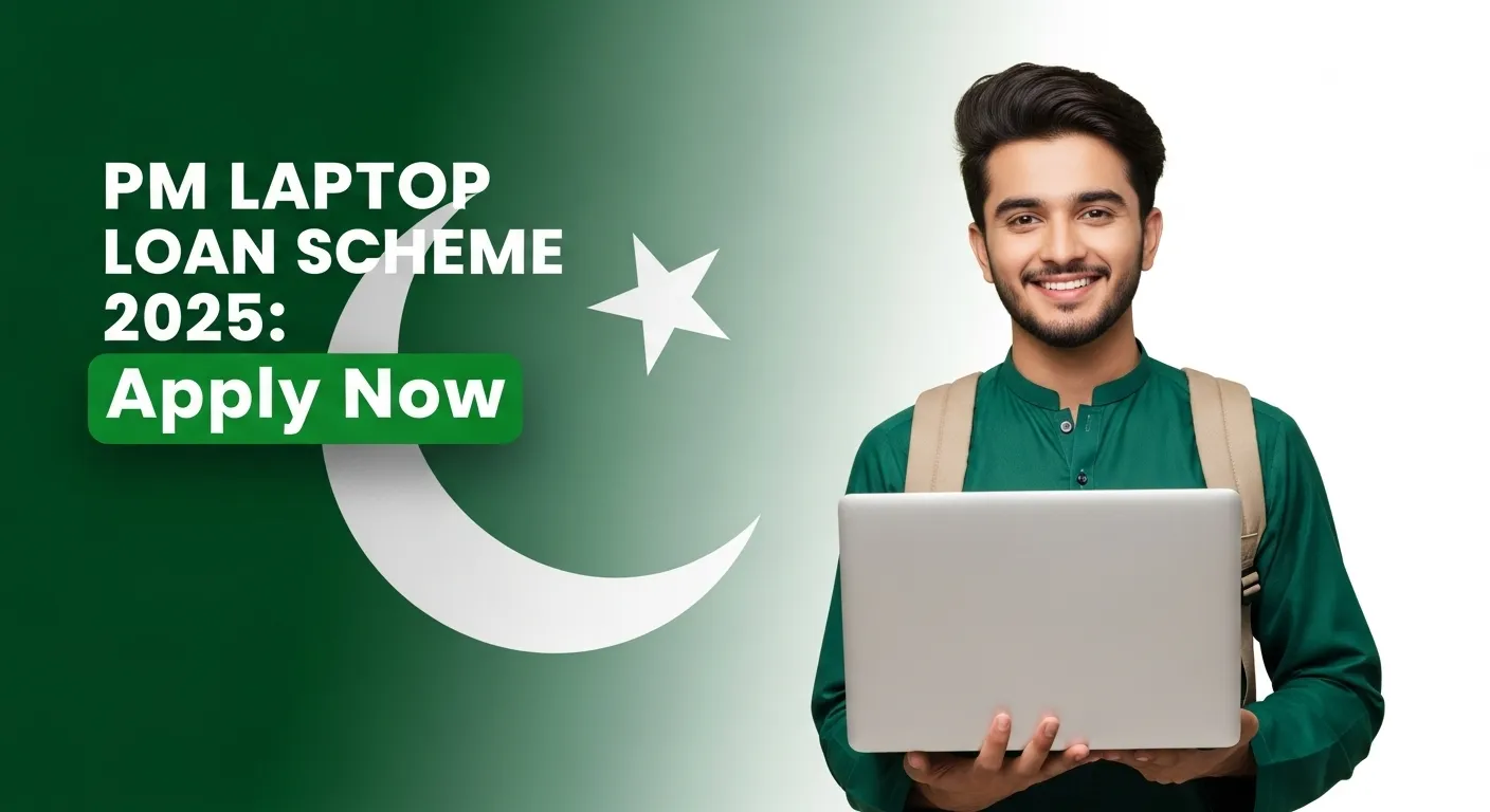 laptop_loan_thumbnail Young Pakistani with laptop for PM Laptop Loan Scheme 2025.