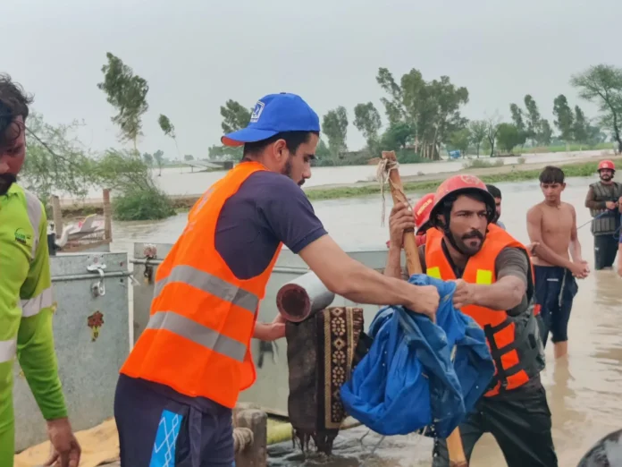 Thumbnail for Pakistan flood relief with healthcare focus.