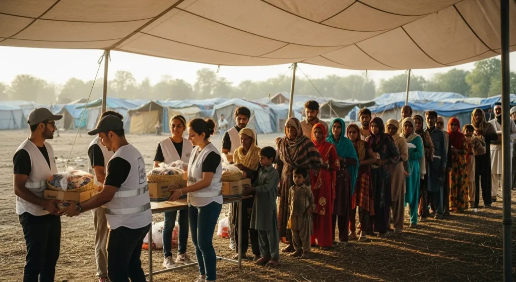 Jalalpur Pirwala Flood Relief Camp 2025