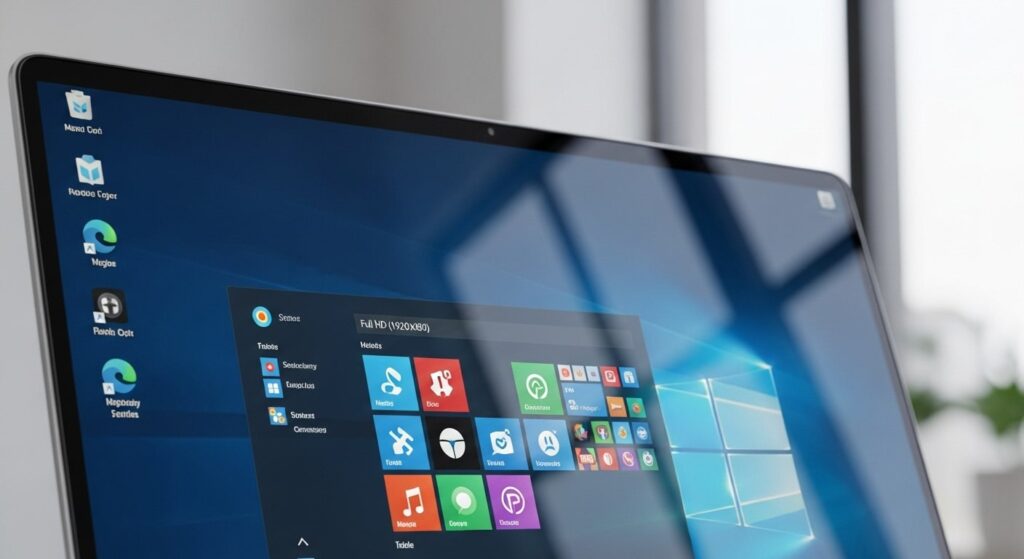 Infinix XBOOK B15 laptop screen showing vibrant display