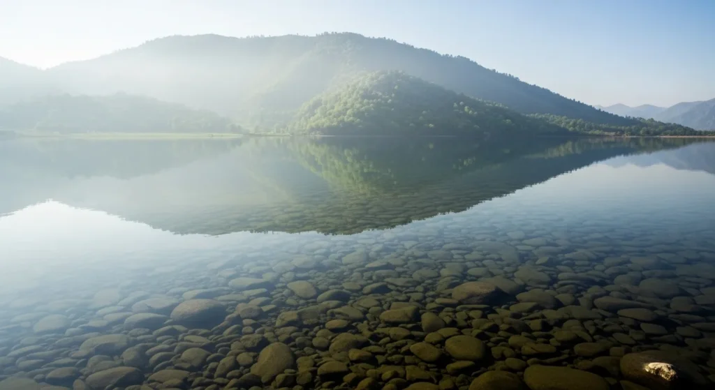 Protected lake in Khyber Pakhtunkhwa