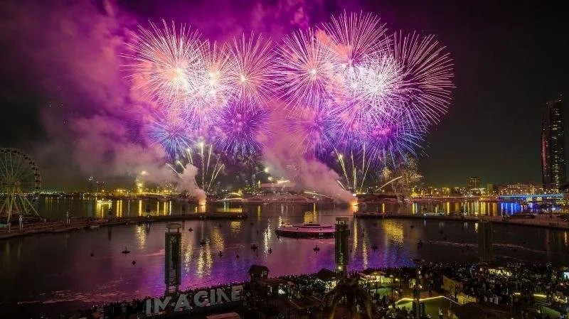 Dubai authorities announce major New Year’s fireworks locations
