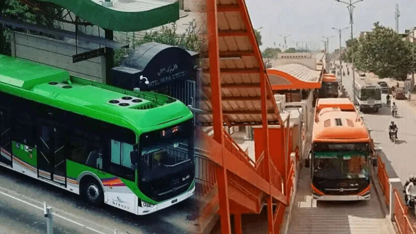 Sindh Govt Connects Orange and Green BRT Lines