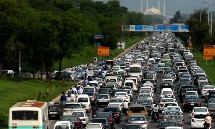 Traffic diversions in Islamabad on February 3, 2026