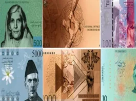New Pakistani currency notes design reveal