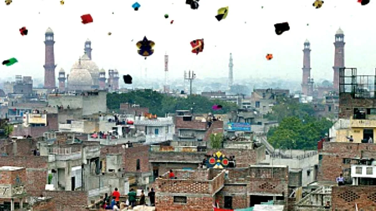 National Cricketer Hasan Ali Enjoys Kite Flying at Lahore Basant Festival
