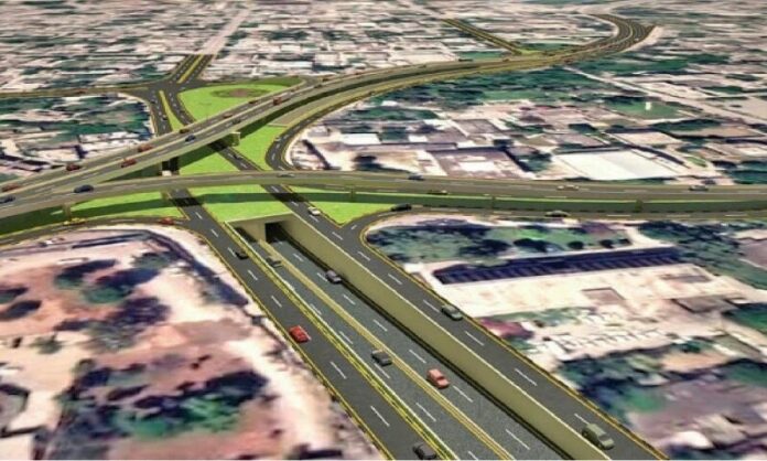 Kachehri Chowk flyover project nears completion in Rawalpindi