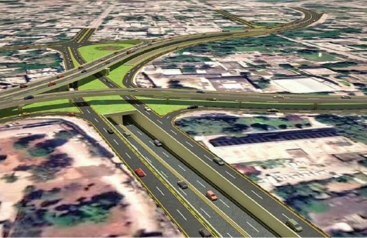Kachehri Chowk flyover project nears completion in Rawalpindi