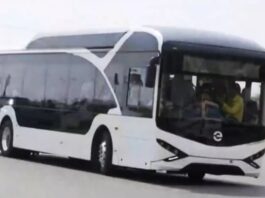 New EV bus route launched in Karachi